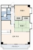 バトー・モンテの間取図