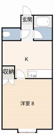 写真：リバーサイドハウス2階の間取図
