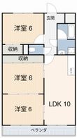 レジデンス東刈谷Ⅲの間取図