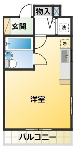 拡大写真:アーバンハイツ刈谷弐番館 5階502の間取り
