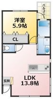 STAR GATEの間取図