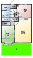 藤パープルの間取図