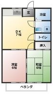 メルベーユの間取図