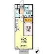 セジュール福地の間取図