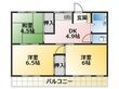 コーポオカダの間取図