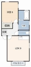 エースメゾンの間取図