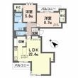 ヒュッゲ桜花の間取図