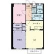ルーチェ’S前巴の間取図
