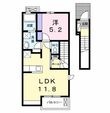 フラメゾンの間取図