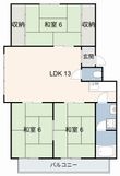 百石マンション２号館の間取図