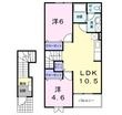 シエーヌ花梨の間取図