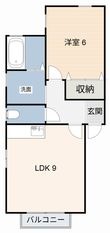 エースメゾンの間取図