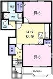 シリアス21B棟の間取図