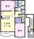 シリアス21B棟の間取図
