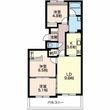 コープ野村新安城B棟の間取図