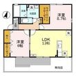 セジュール池鯉鮒 Bの間取図