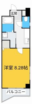 ハートヒルズ矢作の間取図
