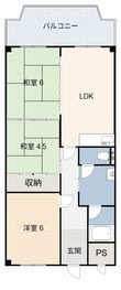 キャッスル西尾の間取図