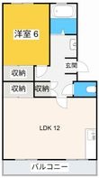 コーポ大山の間取図