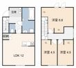 ハーモニー・ホームズ安城Bの間取図