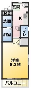 CASA　LUMACAの間取図