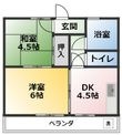 サンハイツの間取図