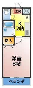 写真:エクセル東浦 3階3Hの間取図