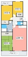 エトワール末広の間取図
