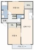 リヴァプールⅡの間取図