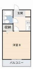 ハイツKAKIHATAの間取図