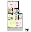 グランディールⅡの間取図