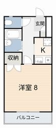 アネックス豊Ⅱの間取図