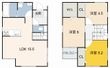 Land court 豊明前後町の間取図