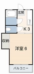 ハイツみどりの間取図