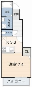 アムールの間取図