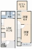 T-GONZAの間取図
