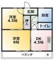 サンハイツの間取図