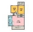 第2オレンジマンションの間取図