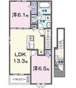 アルブルの間取図