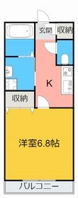 SUNHEIM梶田の間取図