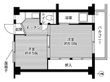 ビレッジハウス向山4号棟の間取図