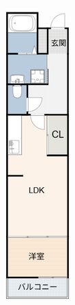 ベリアス ソレイユの間取図