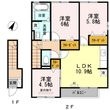 フルラージュの間取図