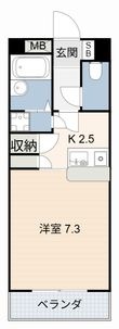 MODERATEの間取図