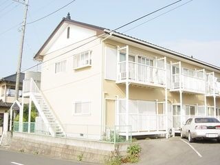 写真:木もれびハイツの外観