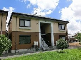 ハイツ岩郷　Ａ棟の外観