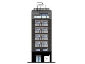 仮)南砂3丁目店舗マンション新築工事の外観