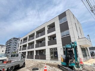 写真:仮称)草加市花栗マンション新築工事の外観
