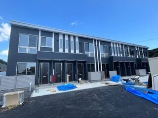 写真:仮)諌早市真崎町新築アパートの外観