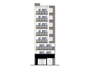 写真:仮)八広4丁目店舗マンション新築工事の外観